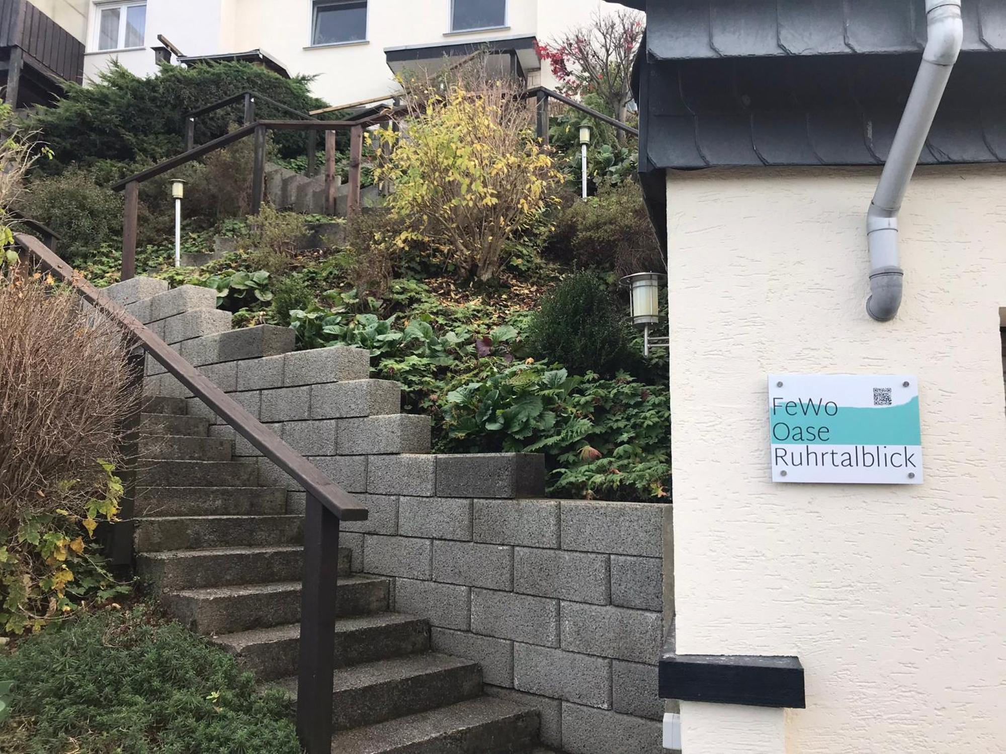 Fewo Oase Ruhrtalblick Bestwig Bagian luar foto